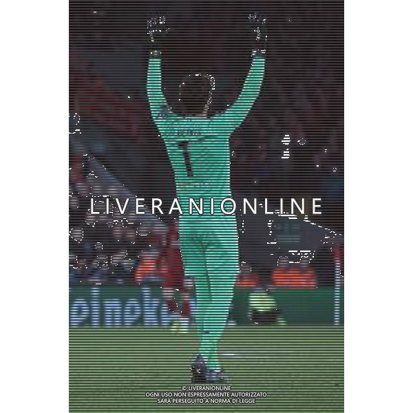 LIVERPOOL - NAPOLI CHAMPIONS LEAGUE 27.11.2019 NELLA FOTO: ALISSON ©MOSCA/AGENZIA ALDO LIVERANI SAS
