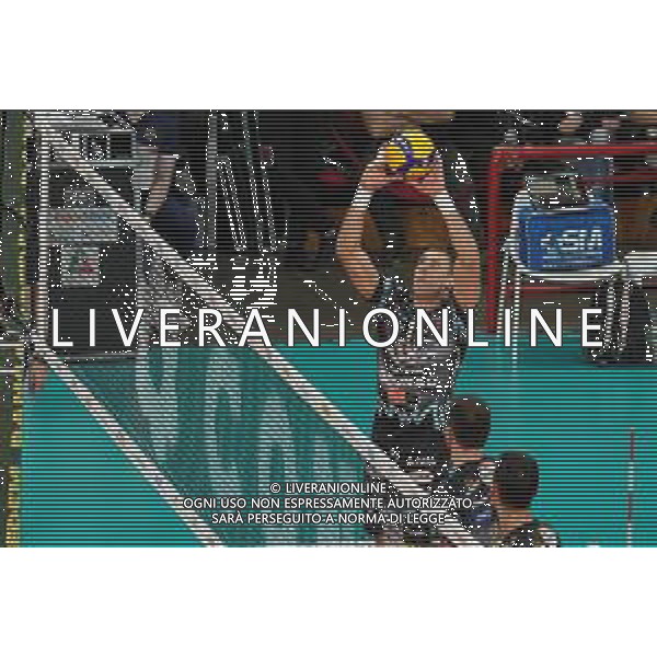 Campionato Italiano di Volley Superlega Serie A 2019/2020 Perugia, Italia 27/11/2019 Sir Safety Conad Perugia vs Globo Banca Popolare del Frusinate Sora Nella foto: aleksandar atanasijevic (n.14 opposto sir safety conad perugia) alza FOTO LORIS CERQUIGLINI-ALESSIO MARINI-AG ALDO LIVERANI SAS