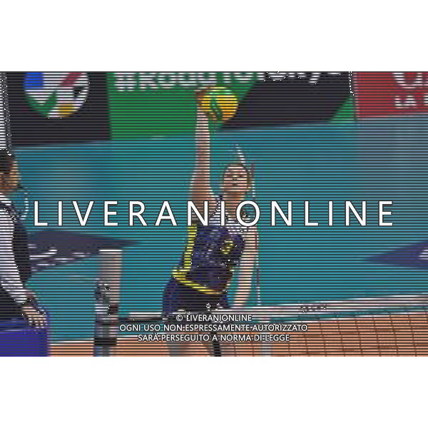 Volley Champions League Women 2019/2020 Scandicci, Italia 27/11/2019 Savino Del Bene Scandicci vs Lokomotiv Kaliningrad Nella foto: Magdalena Stysiak (Savino Del Bene Scandicci) FOTO LISA GUGLIELMI-ALESSIO MARINI-AG ALDO LIVERANI SAS