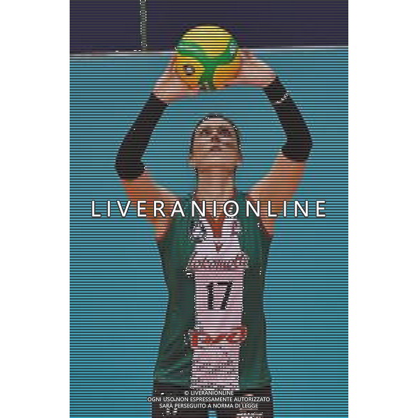Volley Champions League Women 2019/2020 Scandicci, Italia 27/11/2019 Savino Del Bene Scandicci vs Lokomotiv Kaliningrad Nella foto: Bojana Drca (Lokomotiv Kaliningrad Region) FOTO LISA GUGLIELMI-ALESSIO MARINI-AG ALDO LIVERANI SAS