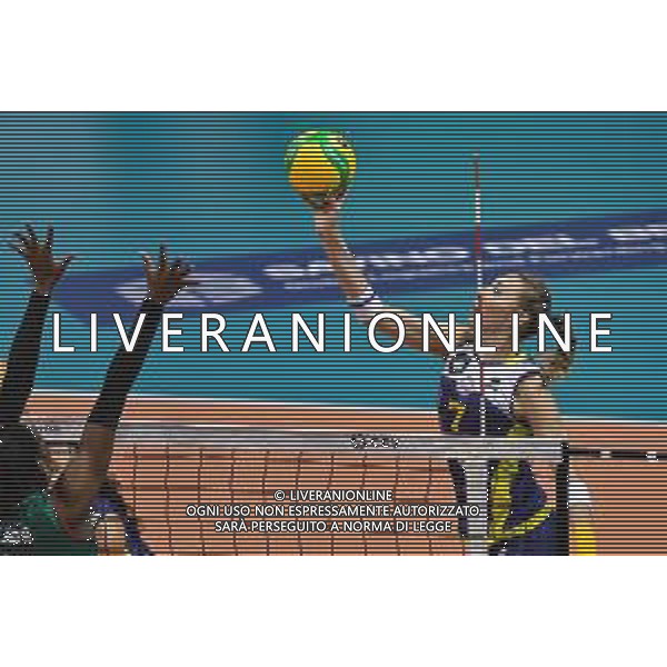 Volley Champions League Women 2019/2020 Scandicci, Italia 27/11/2019 Savino Del Bene Scandicci vs Lokomotiv Kaliningrad Nella foto: Elena Pietrini (Savino Del Bene Scandicci) FOTO LISA GUGLIELMI-ALESSIO MARINI-AG ALDO LIVERANI SAS