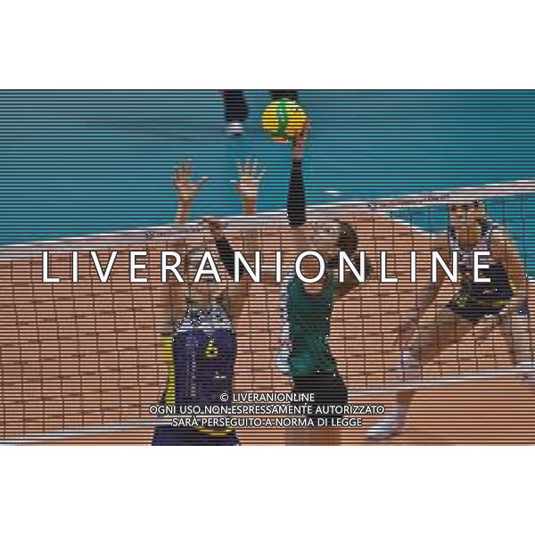 Volley Champions League Women 2019/2020 Scandicci, Italia 27/11/2019 Savino Del Bene Scandicci vs Lokomotiv Kaliningrad Nella foto: Bojana Drca (Lokomotiv Kaliningrad Region) FOTO LISA GUGLIELMI-ALESSIO MARINI-AG ALDO LIVERANI SAS