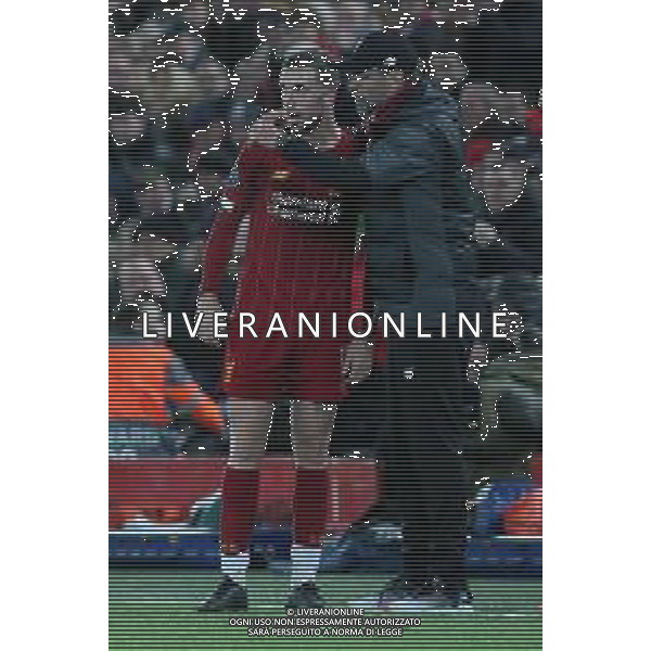 27-11-2019 LIVERPOOL NAPOLI CHAMPIONS LEAGUE NELLA FOTO: JÜRGEN KLOPP, JORDAN HENDERSON FOTO MOSCA, AG.LIVERANI