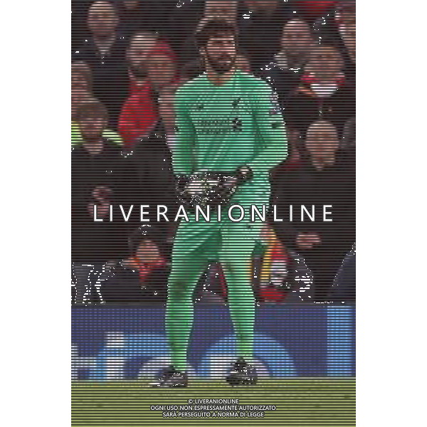 27-11-2019 LIVERPOOL NAPOLI CHAMPIONS LEAGUE NELLA FOTO: ALISSON FOTO MOSCA, AG.LIVERANI
