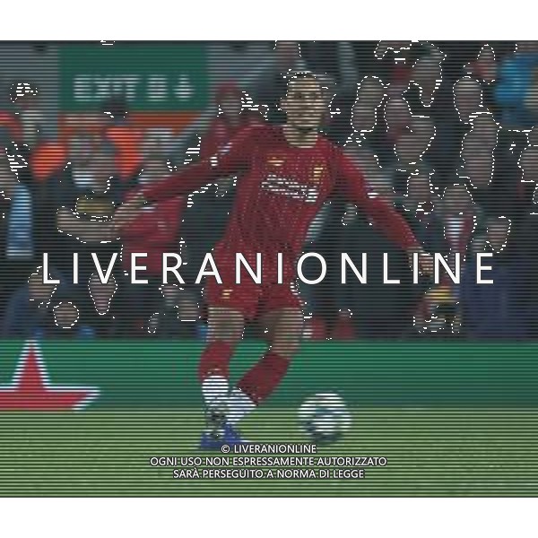27-11-2019 LIVERPOOL NAPOLI CHAMPIONS LEAGUE NELLA FOTO: VIRGIL VAN DIJK FOTO MOSCA, AG.LIVERANI