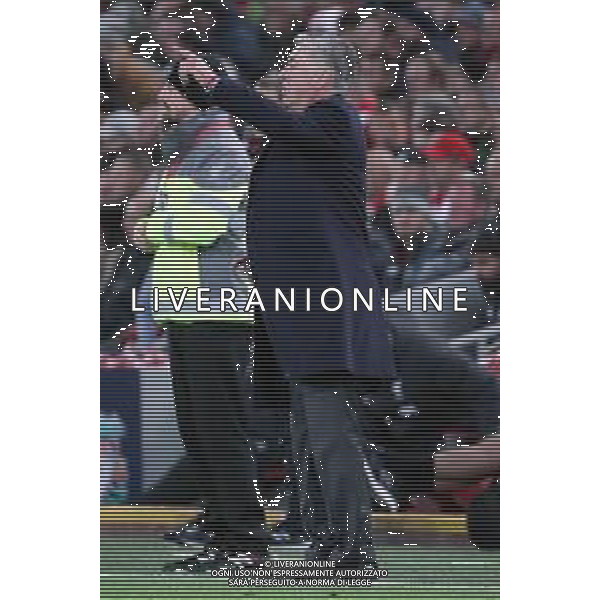 27-11-2019 LIVERPOOL NAPOLI CHAMPIONS LEAGUE NELLA FOTO: CARLO ANCELOTTI FOTO MOSCA, AG.LIVERANI