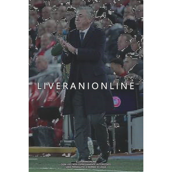 27-11-2019 LIVERPOOL NAPOLI CHAMPIONS LEAGUE NELLA FOTO: CARLO ANCELOTTI FOTO MOSCA, AG.LIVERANI