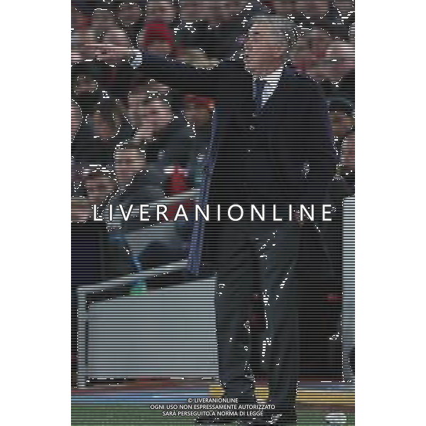 27-11-2019 LIVERPOOL NAPOLI CHAMPIONS LEAGUE NELLA FOTO: CARLO ANCELOTTI FOTO MOSCA, AG.LIVERANI