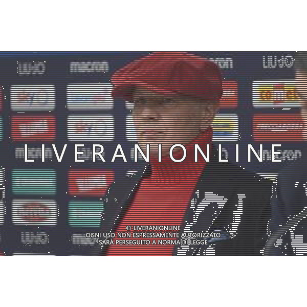 Conferenza stampa di Sinisa Mihajlovic dove parla della malattia dopo il trapianto, a sorpresa sono arrivati anche i suoi giocatori, Bologna 29.11.2019 ©OPTIMAFOTO/AGENZIA ALDO LIVERANI SAS