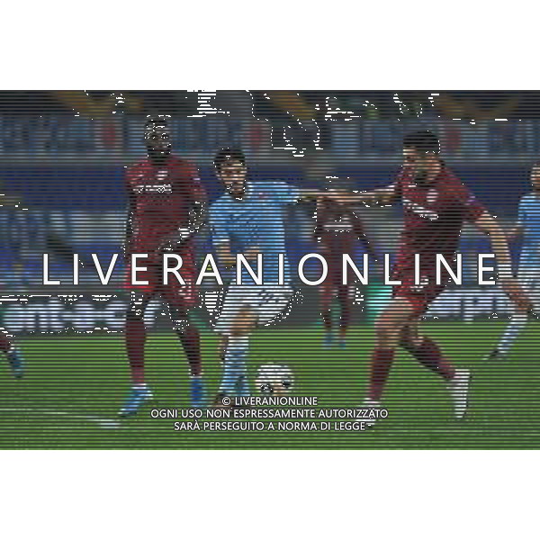 Lazio vs Cluj Europa League - 5 giornata Stadio Olimpico - Roma 28-11-2019 nella foto Luis Alberto e Burca ©Federico Gaetano/AGENZIA ALDO LIVERANI SAS