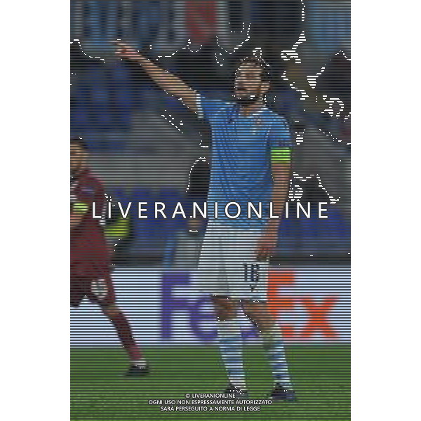 Lazio vs Cluj Europa League - 5 giornata Stadio Olimpico - Roma 28-11-2019 nella foto Marco Parolo FOTO FEDERICO GAETANO-AG ALDO LIVERANI SAS