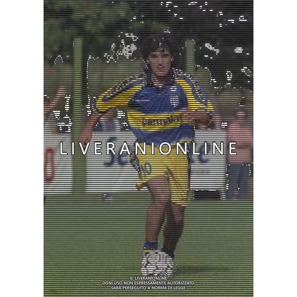 1999 PARMA CALCIO NELLA FOTO ARIEL ORTEGA AG ALDO LIVERANI SAS