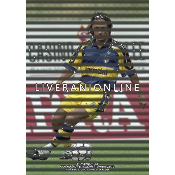 1999 PARMA CALCIO NELLA FOTO ANTONIO BENARRIVO AG ALDO LIVERANI SAS