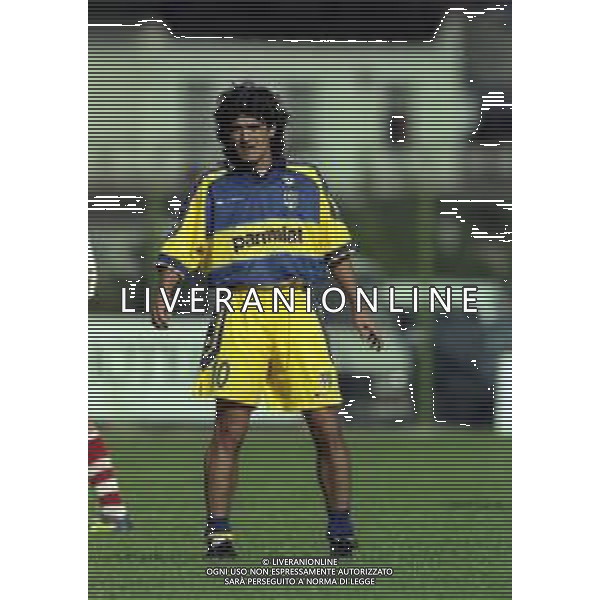 1999 PARMA CALCIO NELLA FOTO ARIEL ORTEGA AG ALDO LIVERANI SAS