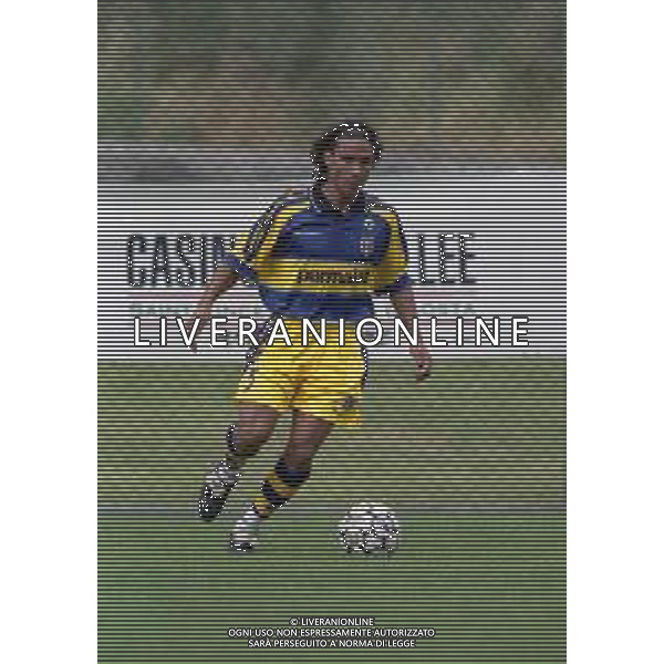 1999 PARMA CALCIO NELLA FOTO ANTONIO BENARRIVO AG ALDO LIVERANI SAS
