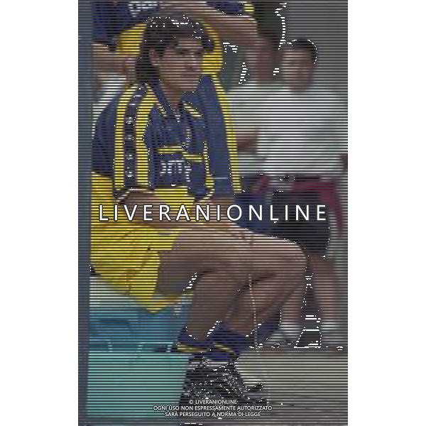 1999 PARMA CALCIO NELLA FOTO ARIEL ORTEGA AG ALDO LIVERANI SAS