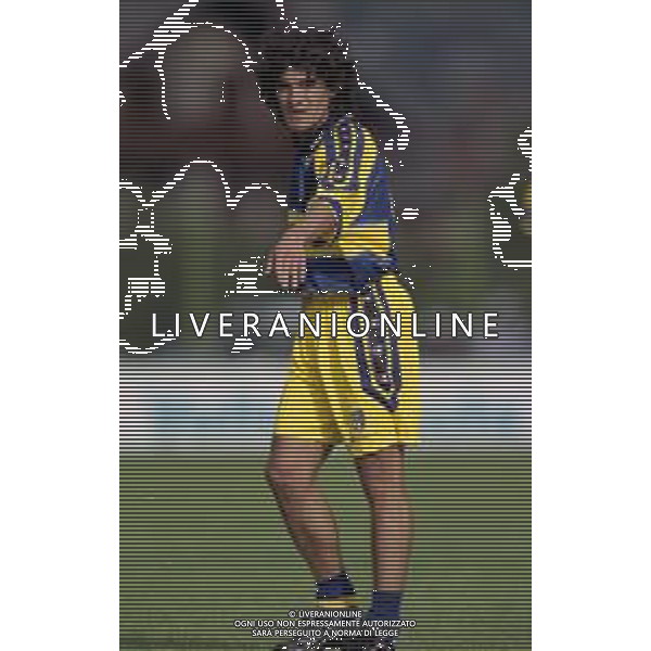 1999 PARMA CALCIO NELLA FOTO ARIEL ORTEGA AG ALDO LIVERANI SAS