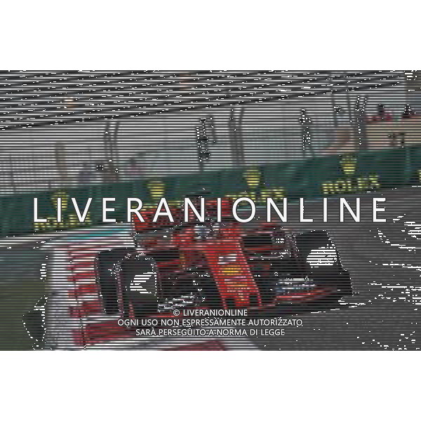 Sebastian Vettel (GER) Ferrari SF90. 30.11.2019. Formula 1 World Championship, Rd 21, Abu Dhabi Grand Prix, Yas Marina Circuit, Abu Dhabi, Qualifying Day. ©/AGENZIA ALDO LIVERANI SAS - ITALY ONLY EDITORIAL USE ONLY - GP F1 ABU DHABI PROVE UFFICIALI QUALIFICHE 30.11.2019