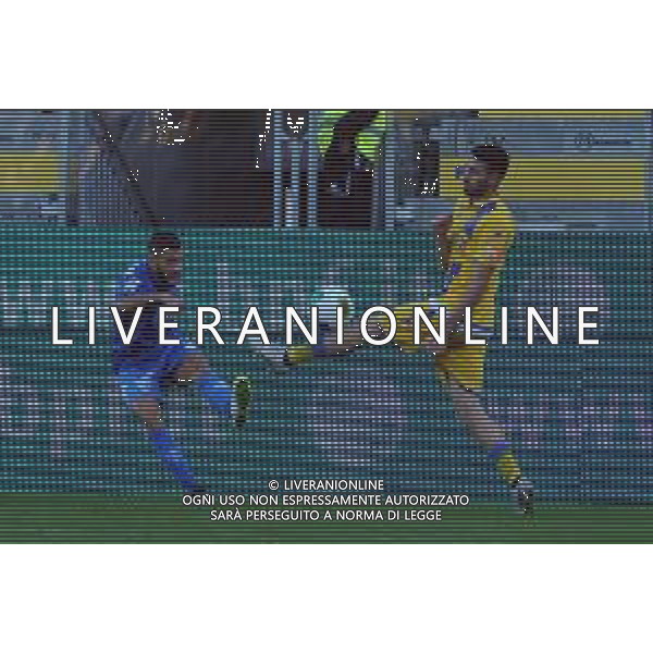 Frosinone vs Empoli Campionato Serie B - 14 giornata Stadio Benito Stirpe - Frosinone 30-11-2019 nella foto Paganini contrasta Bandinelli ©federico Gaetano/AGENZIA ALDO LIVERANI SAS