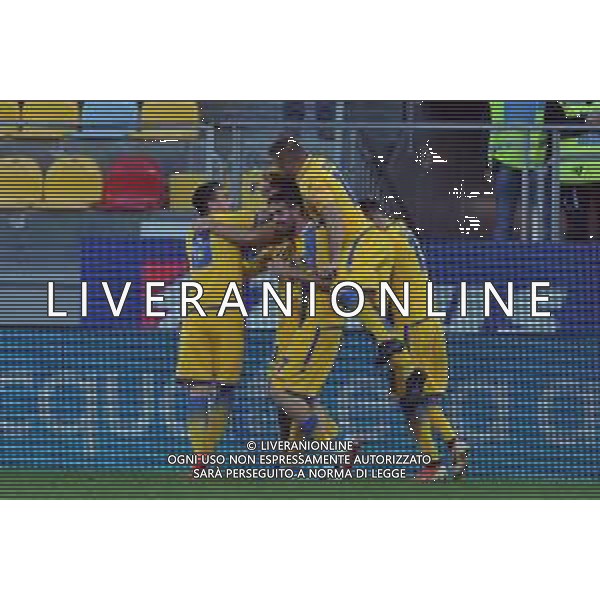 Frosinone vs Empoli Campionato Serie B - 14 giornata Stadio Benito Stirpe - Frosinone 30-11-2019 nella foto Esultanza Frosinone ©federico Gaetano/AGENZIA ALDO LIVERANI SAS