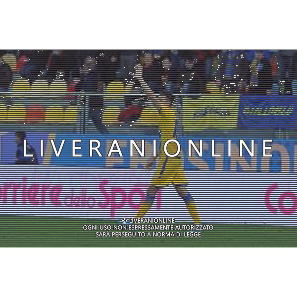 Frosinone vs Empoli Campionato Serie B - 14 giornata Stadio Benito Stirpe - Frosinone 30-11-2019 nella foto Esultanza Novacovich ©federico Gaetano/AGENZIA ALDO LIVERANI SAS