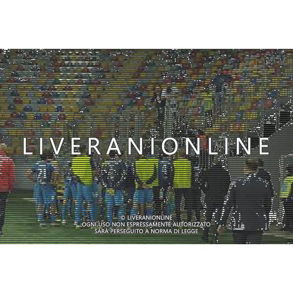 Frosinone vs Empoli Campionato Serie B - 14 giornata Stadio Benito Stirpe - Frosinone 30-11-2019 nella foto Empoli contestato dai suoi tifosi a fine gara ©federico Gaetano/AGENZIA ALDO LIVERANI SAS