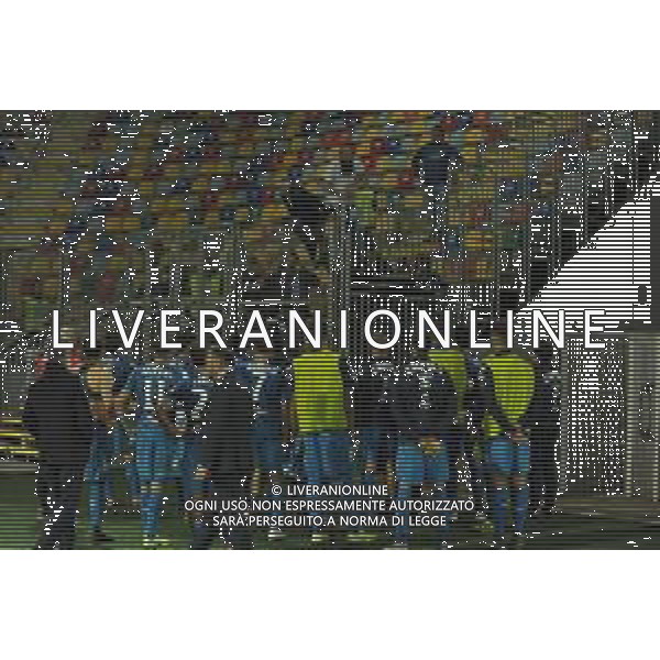 Frosinone vs Empoli Campionato Serie B - 14 giornata Stadio Benito Stirpe - Frosinone 30-11-2019 nella foto Empoli contestato dai suoi tifosi a fine gara ©federico Gaetano/AGENZIA ALDO LIVERANI SAS