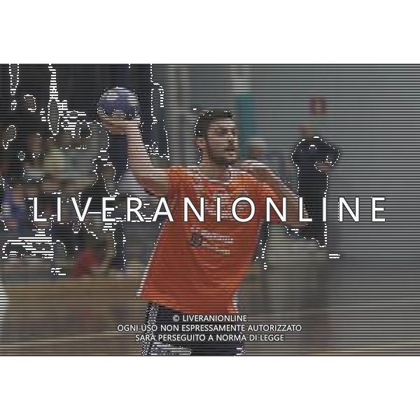 IMOLA 30 11 2019 PALLAMANO ROMAGNA-SPARTANAS HANDBALL BOLOGNA NELLA FOTO AMIR BOUKHRIS ROMAGNA ©SANNA /AGENZIA ALDO LIVERANI SAS