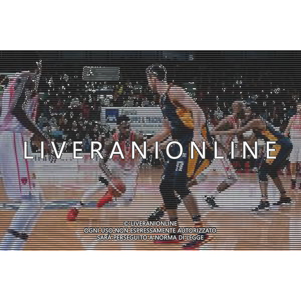 Campionato di Basket Serie A 2019/2020 Varese, Italia 01/12/2019 Openjobmetis Varese vs Virtus Roma Nella foto: entrata di peak FOTO ALESSANDRO NEGRINI-AG ALDO LIVERANI SAS