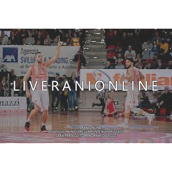Campionato di Basket Serie A 2019/2020 Varese, Italia 01/12/2019 Openjobmetis Varese vs Virtus Roma Nella foto: esultanza ferrero FOTO ALESSANDRO NEGRINI-AG ALDO LIVERANI SAS