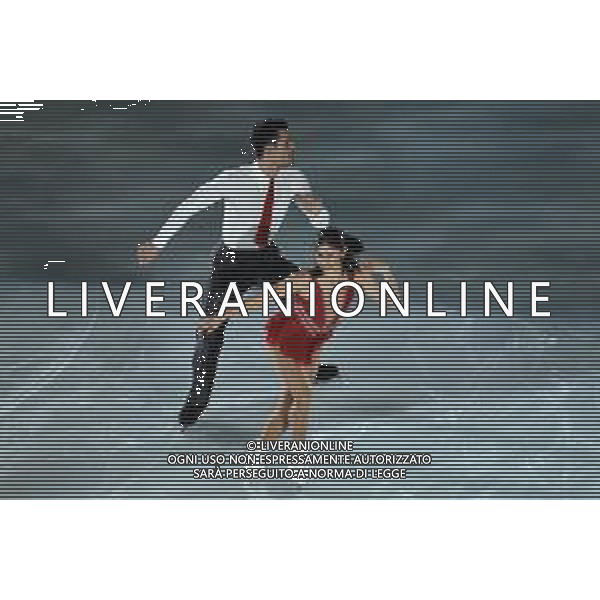 Rebecca Ghilardi (ITA) in coppia con Filippo Ambrosini (ITA) Golden Skate Awards 2019 Milano 30-11-2019 Allianz Cluod PalaLido foto Roberto Garavaglia - ag. Aldo Liverani sas