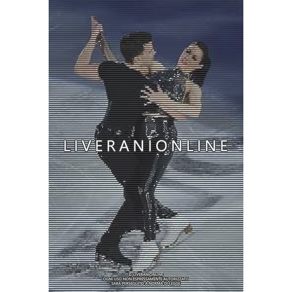 Charlene Guignard (ITA) in coppia con Marco Fabbri (ITA) Golden Skate Awards 2019 Milano 30-11-2019 Allianz Cluod PalaLido foto Roberto Garavaglia - ag. Aldo Liverani sas