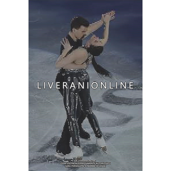 Charlene Guignard (ITA) in coppia con Marco Fabbri (ITA) Golden Skate Awards 2019 Milano 30-11-2019 Allianz Cluod PalaLido foto Roberto Garavaglia - ag. Aldo Liverani sas