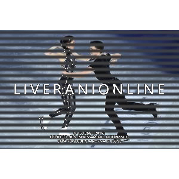 Charlene Guignard (ITA) in coppia con Marco Fabbri (ITA) Golden Skate Awards 2019 Milano 30-11-2019 Allianz Cluod PalaLido foto Roberto Garavaglia - ag. Aldo Liverani sas