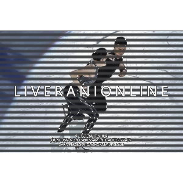 Charlene Guignard (ITA) in coppia con Marco Fabbri (ITA) Golden Skate Awards 2019 Milano 30-11-2019 Allianz Cluod PalaLido foto Roberto Garavaglia - ag. Aldo Liverani sas