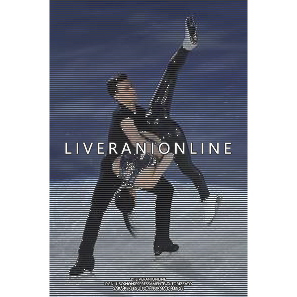 Charlene Guignard (ITA) in coppia con Marco Fabbri (ITA) Golden Skate Awards 2019 Milano 30-11-2019 Allianz Cluod PalaLido foto Roberto Garavaglia - ag. Aldo Liverani sas