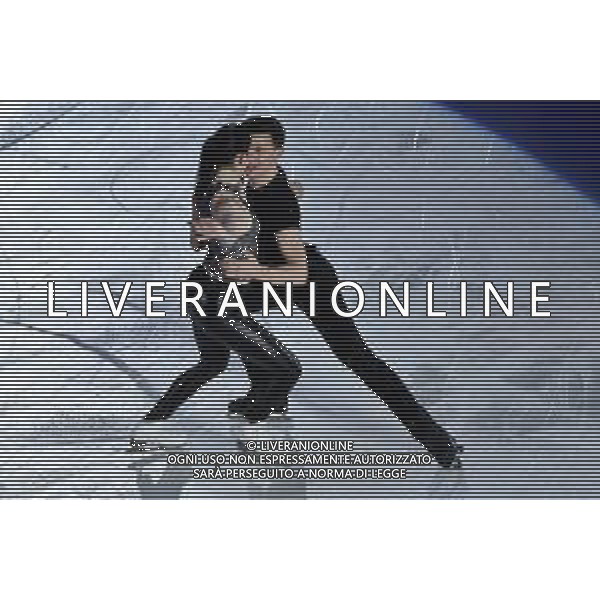 Charlene Guignard (ITA) in coppia con Marco Fabbri (ITA) Golden Skate Awards 2019 Milano 30-11-2019 Allianz Cluod PalaLido foto Roberto Garavaglia - ag. Aldo Liverani sas