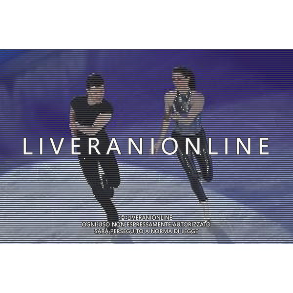 Charlene Guignard (ITA) in coppia con Marco Fabbri (ITA) Golden Skate Awards 2019 Milano 30-11-2019 Allianz Cluod PalaLido foto Roberto Garavaglia - ag. Aldo Liverani sas