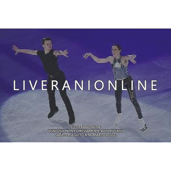 Charlene Guignard (ITA) in coppia con Marco Fabbri (ITA) Golden Skate Awards 2019 Milano 30-11-2019 Allianz Cluod PalaLido foto Roberto Garavaglia - ag. Aldo Liverani sas