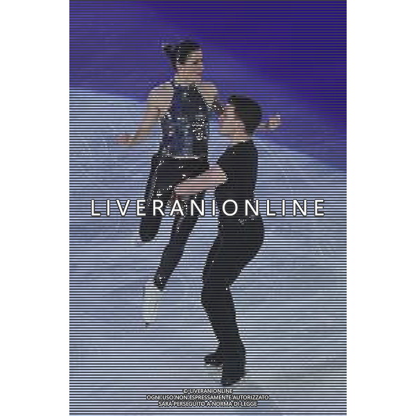 Charlene Guignard (ITA) in coppia con Marco Fabbri (ITA) Golden Skate Awards 2019 Milano 30-11-2019 Allianz Cluod PalaLido foto Roberto Garavaglia - ag. Aldo Liverani sas