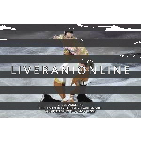 Fiona Zaldua (GBR) in coppia con Dmitri Sukhanov (RUS) Golden Skate Awards 2019 Milano 30-11-2019 Allianz Cluod PalaLido foto Roberto Garavaglia - ag. Aldo Liverani sas