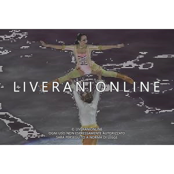 Fiona Zaldua (GBR) in coppia con Dmitri Sukhanov (RUS) Golden Skate Awards 2019 Milano 30-11-2019 Allianz Cluod PalaLido foto Roberto Garavaglia - ag. Aldo Liverani sas