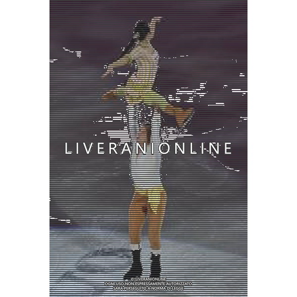 Fiona Zaldua (GBR) in coppia con Dmitri Sukhanov (RUS) Golden Skate Awards 2019 Milano 30-11-2019 Allianz Cluod PalaLido foto Roberto Garavaglia - ag. Aldo Liverani sas