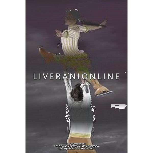 Fiona Zaldua (GBR) in coppia con Dmitri Sukhanov (RUS) Golden Skate Awards 2019 Milano 30-11-2019 Allianz Cluod PalaLido foto Roberto Garavaglia - ag. Aldo Liverani sas