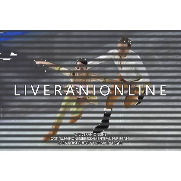 Fiona Zaldua (GBR) in coppia con Dmitri Sukhanov (RUS) Golden Skate Awards 2019 Milano 30-11-2019 Allianz Cluod PalaLido foto Roberto Garavaglia - ag. Aldo Liverani sas