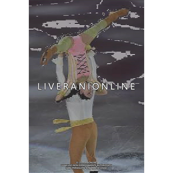 Fiona Zaldua (GBR) in coppia con Dmitri Sukhanov (RUS) Golden Skate Awards 2019 Milano 30-11-2019 Allianz Cluod PalaLido foto Roberto Garavaglia - ag. Aldo Liverani sas