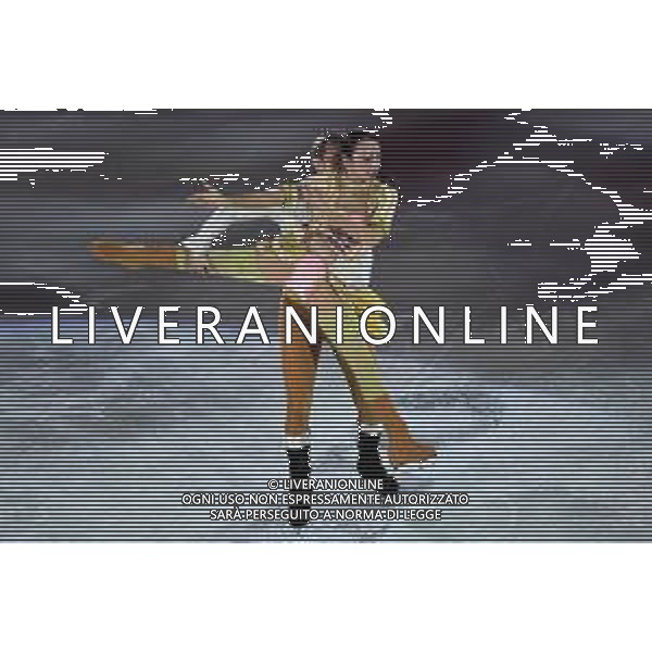 Fiona Zaldua (GBR) in coppia con Dmitri Sukhanov (RUS) Golden Skate Awards 2019 Milano 30-11-2019 Allianz Cluod PalaLido foto Roberto Garavaglia - ag. Aldo Liverani sas