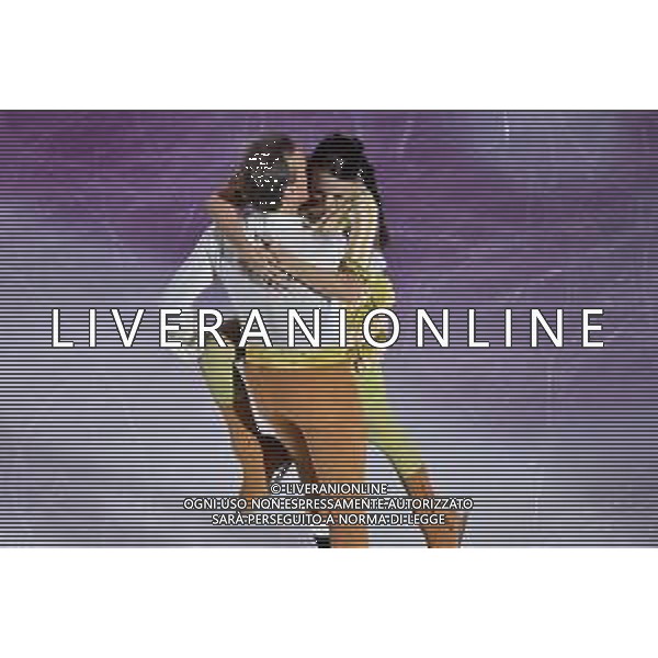 Fiona Zaldua (GBR) in coppia con Dmitri Sukhanov (RUS) Golden Skate Awards 2019 Milano 30-11-2019 Allianz Cluod PalaLido foto Roberto Garavaglia - ag. Aldo Liverani sas