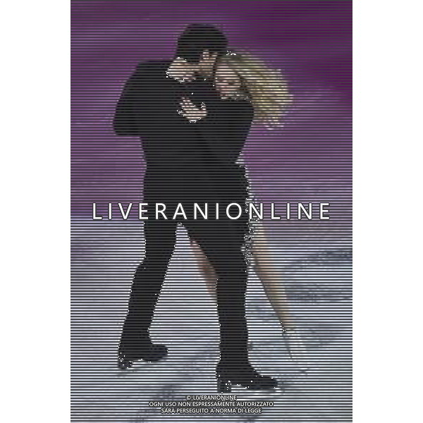 Kaitlyn Weaver (CAN) in coppia con Andrew Poje (CAN) Golden Skate Awards 2019 Milano 30-11-2019 Allianz Cluod PalaLido foto Roberto Garavaglia - ag. Aldo Liverani sas