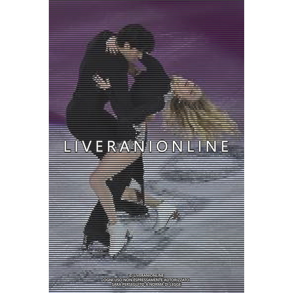 Kaitlyn Weaver (CAN) in coppia con Andrew Poje (CAN) Golden Skate Awards 2019 Milano 30-11-2019 Allianz Cluod PalaLido foto Roberto Garavaglia - ag. Aldo Liverani sas